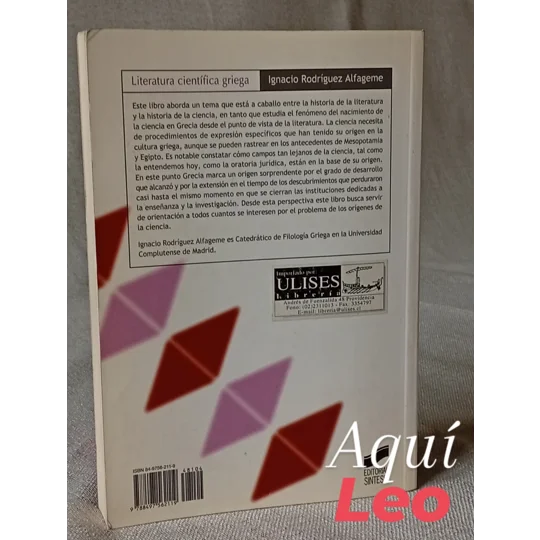 Literatura Cientifica Griega