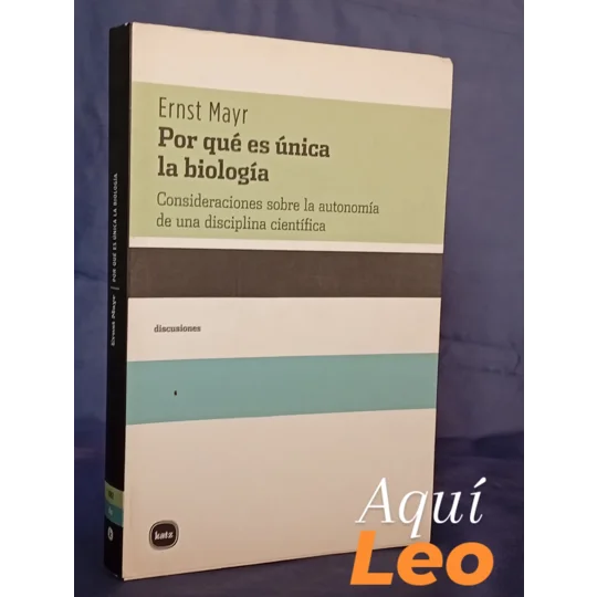Porqué es única la biología