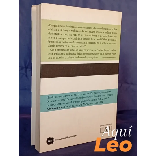 Porqué es única la biología