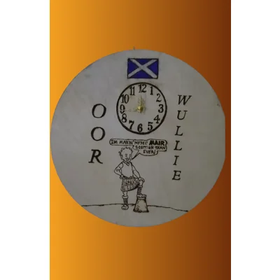 Oor Wullie clock