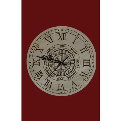 Sabbat Calendar Wheel Of Year Clock