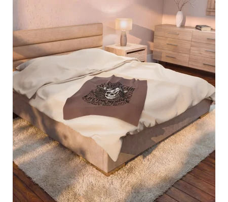 Grumpy Old Bitches Club Velveteen Plush Blanket