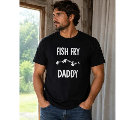 Fish fry daddy with fish bones