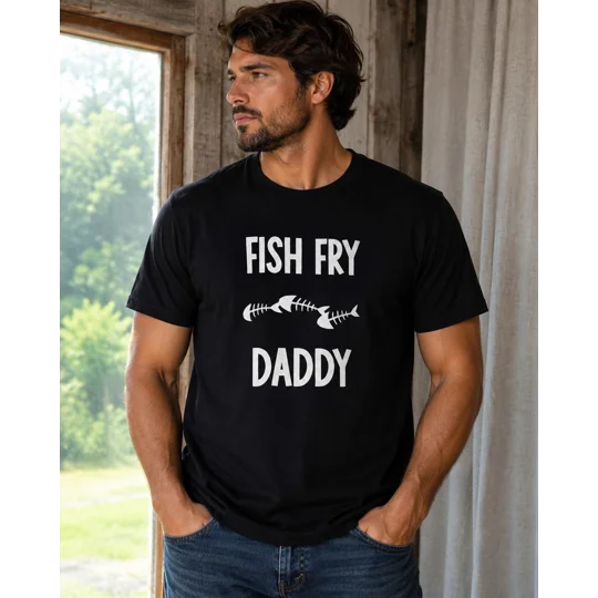 Fish fry daddy with fish bones