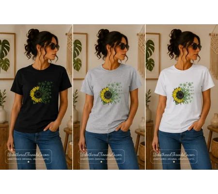 Sunflower Cannabis Tee