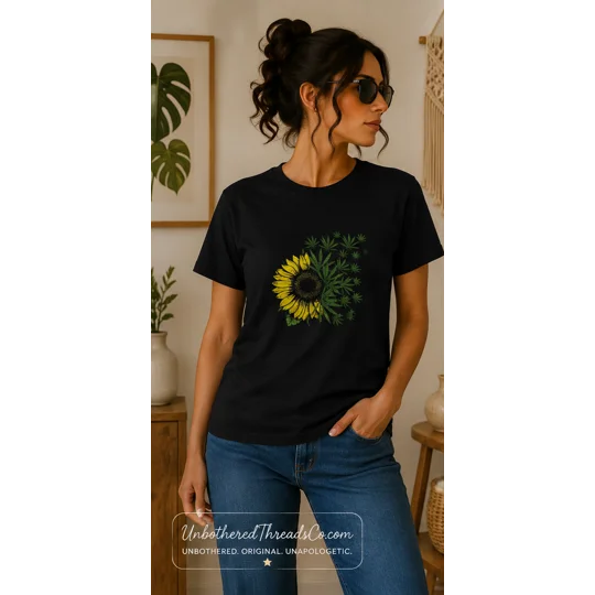 Sunflower Cannabis Tee