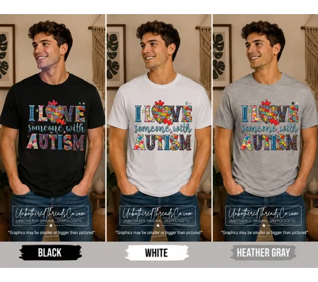 I love someone with Autism soft tee