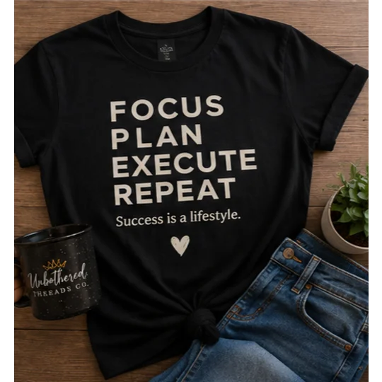 Focus. Plan. Execute. Repeat.