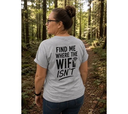 Find Me Where the WiFi Isn't tee