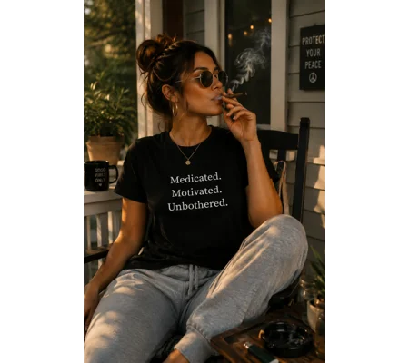 Medicated motivated unbothered