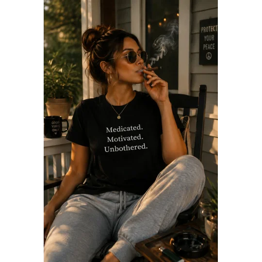 Medicated motivated unbothered