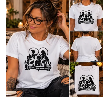 Support Empower Uplift Soft Short Sleeve Tshirt