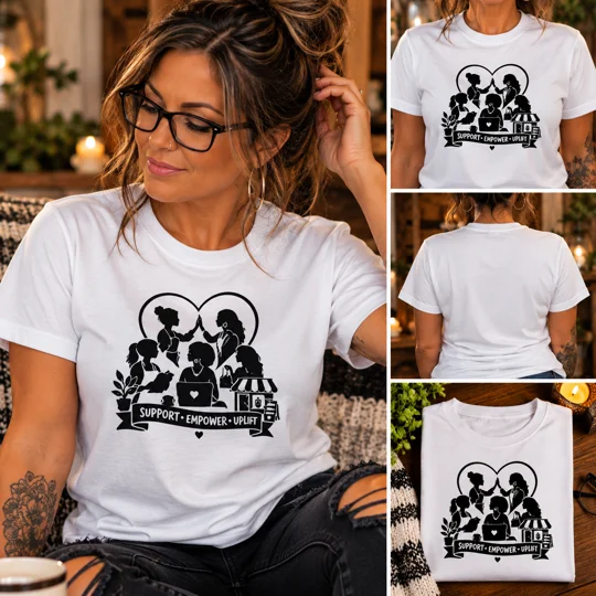 Support Empower Uplift Soft Short Sleeve Tshirt