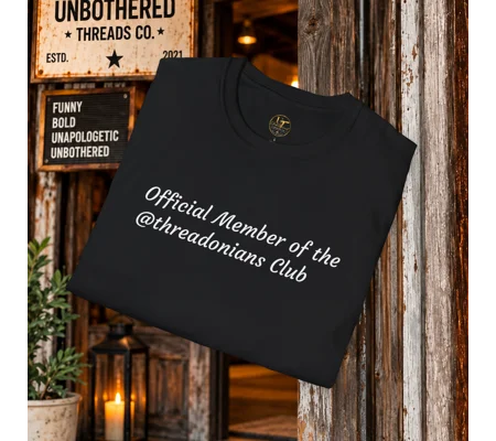 Official Member of the Threadonians Club T-Shirt