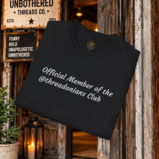 Official Member of the Threadonians Club T-Shirt
