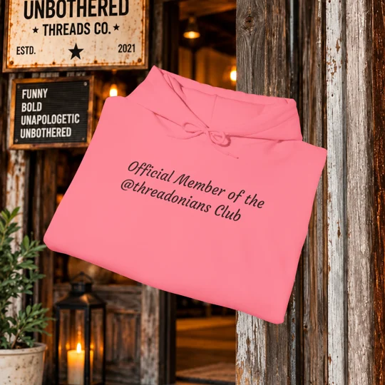 Official Member of the Threadonians Club Hoodie