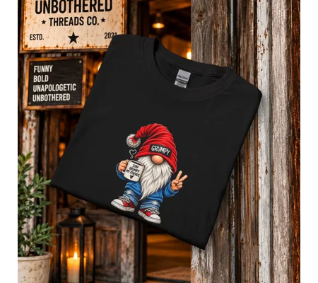 Unbothered Gnome Long Sleeve T-Shirt