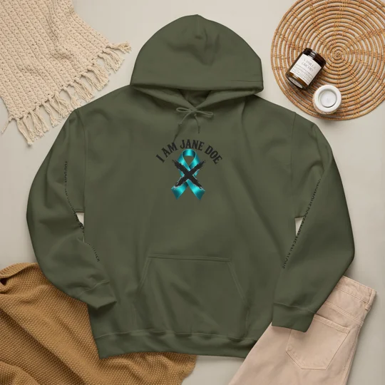 I Am Jane Doe Unbothered Awareness Hoodie