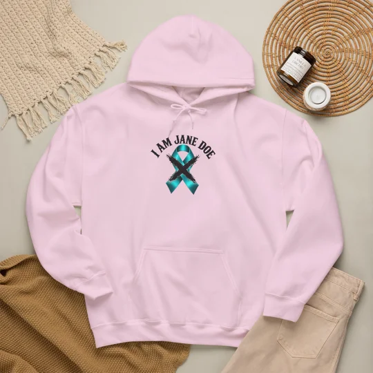 I Am Jane Doe Unbothered Awareness Hoodie