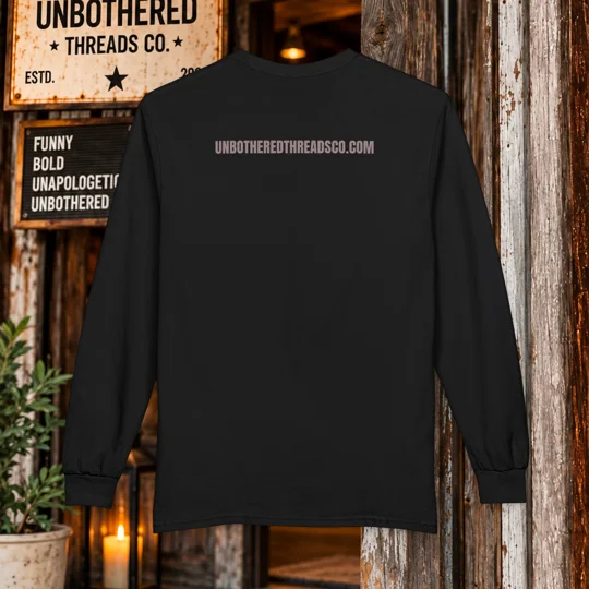 Unbothered Gnome Long Sleeve T-Shirt