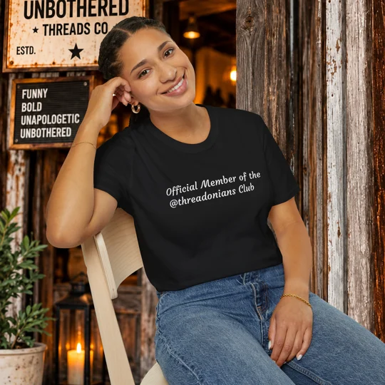 Official Member of the Threadonians Club T-Shirt