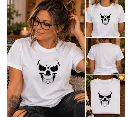 Skull Short Sleeve Tshirt