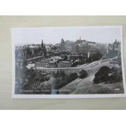 Edinburgh, Princes Street Gardens, Scotland, UK, Genuine, Original, Real Photo RPPC Postcard