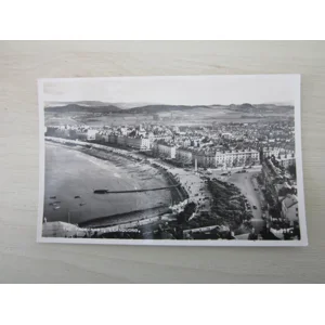 The Promenade, Llandudno, Wales, UK. Genuine, Original, Real Photo RPPC Postcard.