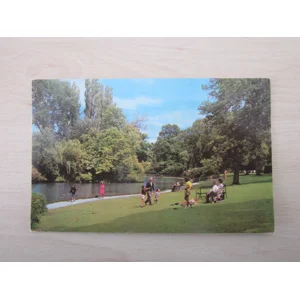 Hampden Park, Eastbourne, United Kingdom, Genuine, Original, Postcard.