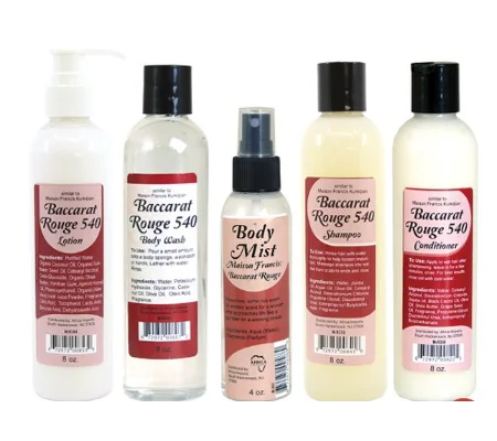 Baccarat Rouge 540 Bath & Body Beauty Set