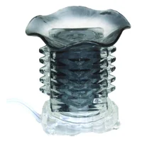 Crystal Tower Oil Burner-Clear