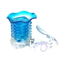 Crystal Tower Oil Burner-Clear