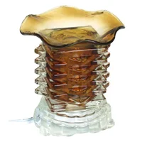 Crystal Tower Oil Burner-Clear