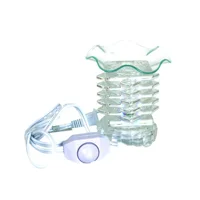Crystal Tower Oil Burner-Clear