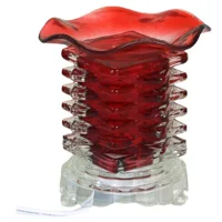 Crystal Tower Oil Burner-Clear