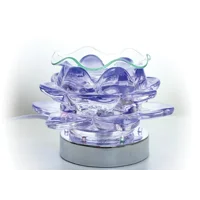 Rose Touch Lamp Oil Burner-Clear