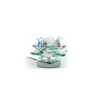 Rose Touch Lamp Oil Burner-Clear