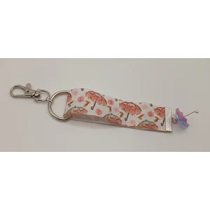 Blue & Purple Umbrella Bag Charm