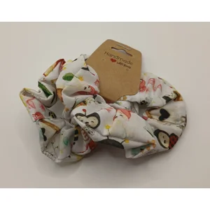 Set of 2 Forest Animals Small Scrunchies