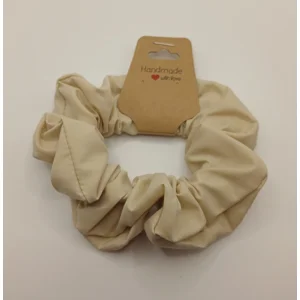Cream Large Scrunchie