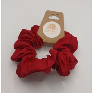 Red Large Scrunchie