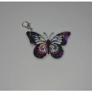 Butterfly Clip on Charm