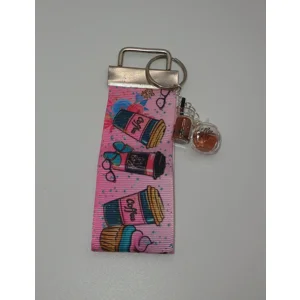 Brown Coffee Bag Charm