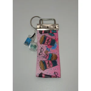 Blue Coffee Bag Charm