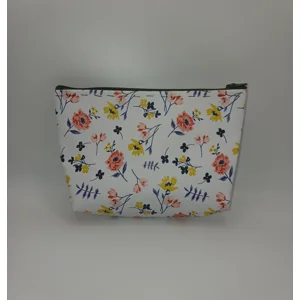 Floral Cosmetic Bag