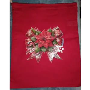 Classic Bow Christmas Sack
