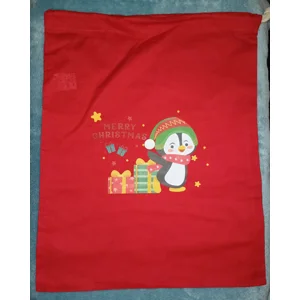 Penguin Christmas Sack