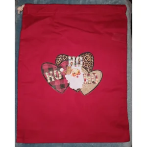 Ho Ho Ho Santa Christmas Sack