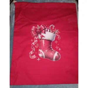 Red Stocking Christmas Sack
