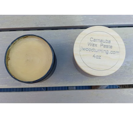 Carnauba wax paste, for woodturners